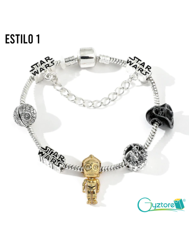 Pulseras Starwars estilo...