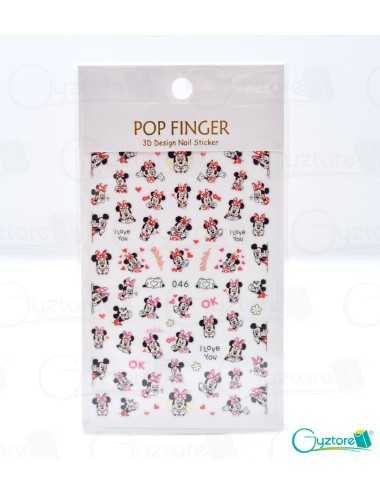 Stickers decorativos para uñas
