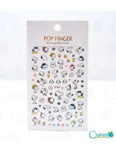 Stickers decorativos para uñas