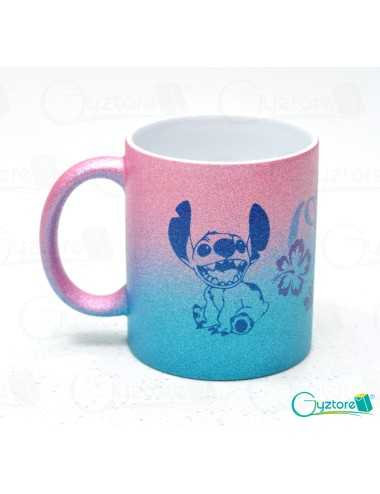 Taza escarchada diseño Stitch