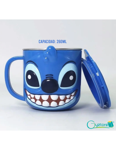 Taza 3D de acero inoxidable...