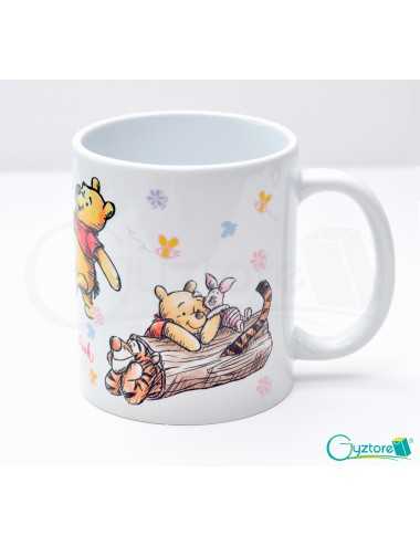 Tazas blancas diseño Winnie...