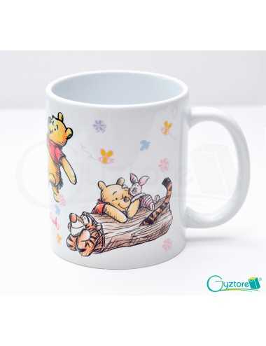 Tazas blancas diseño Winnie...