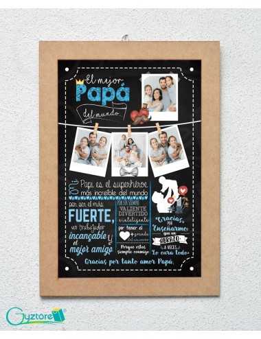 Cuadros personalizados para papá y abuelito