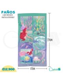 Paños grandes diseño de Ariel, La Sirenita