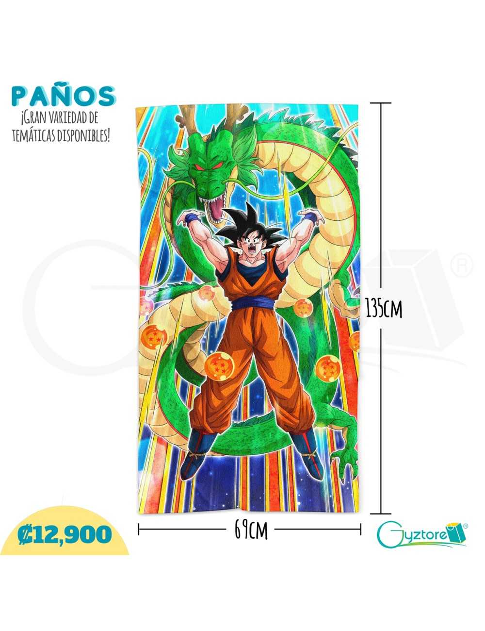 Pantalón Colección Super Heros: Dragon Ball