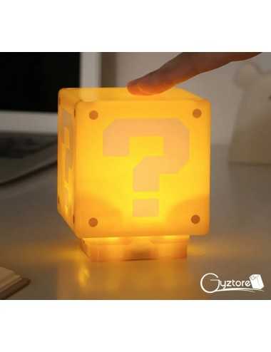 Lámpara Luz LED diseño de cubo misterioso- Mario Bros