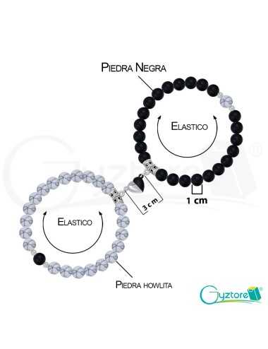 Pulsera con imán dije...