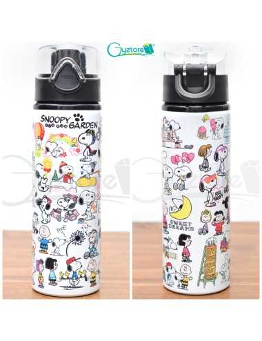 Botella 750ml diseño de Snoopy