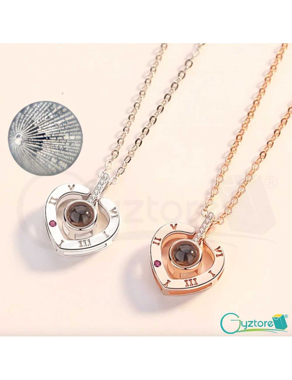 Collar 100 deals i love you