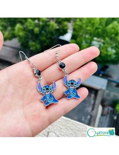 Aretes diseño de Stitch