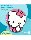 Mouse pads ergonómicos Hello Kitty