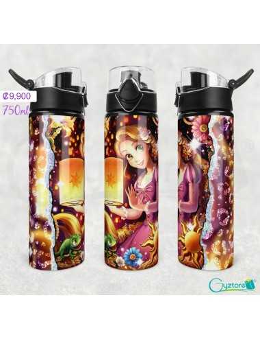 Botella 750ml diseño Rapunzel
