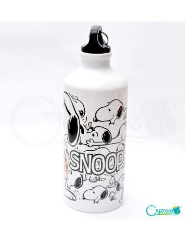 Botella 600ml diseño de Snoopy