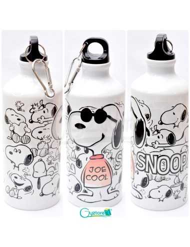 Botella 600ml diseño de Snoopy