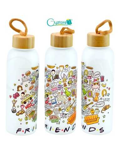 Botella de vidrio "Friends"...