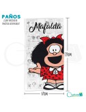 Paños grandes diseño de Mafalda