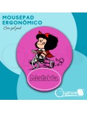 Mouse pads ergonómicos diseño Mafalda