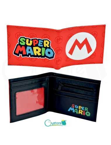 Billetera roja de Mario Bros