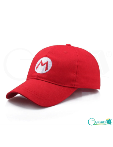 Gorra roja diseño de Mario...