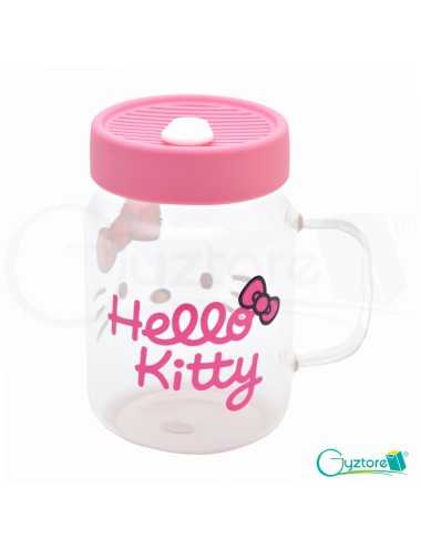 Jarra mason "Hello Kitty"