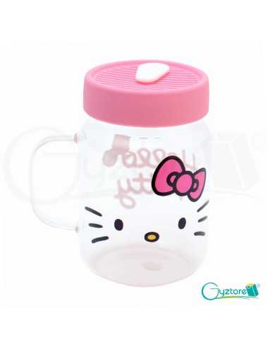 Jarra mason "Hello Kitty"