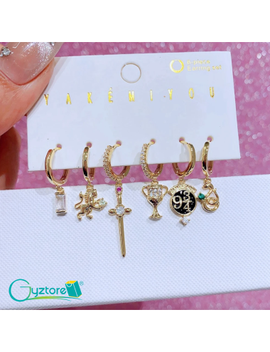 Set de aretes "Harry...