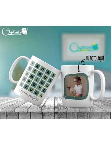 Taza personalizable "Padre...