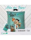 Combo para papá: Almohadón Los Picapiedra + Taza 11onz