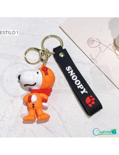 Llavero Snoopy y Charlie Brown