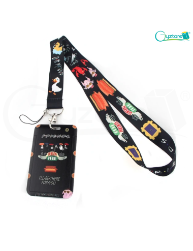 Lanyard y estuche para Badge diseño Friends