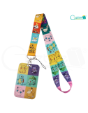 Porta gafete y Lanyard "Pokemon"