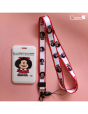 Lanyard y porta-gafete “Mafalda”