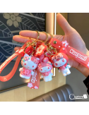 Llaveros Sanrio- Hello Kitty, Kuromi, My Melody