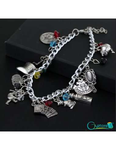 Pulsera de dijes  “Alice in...