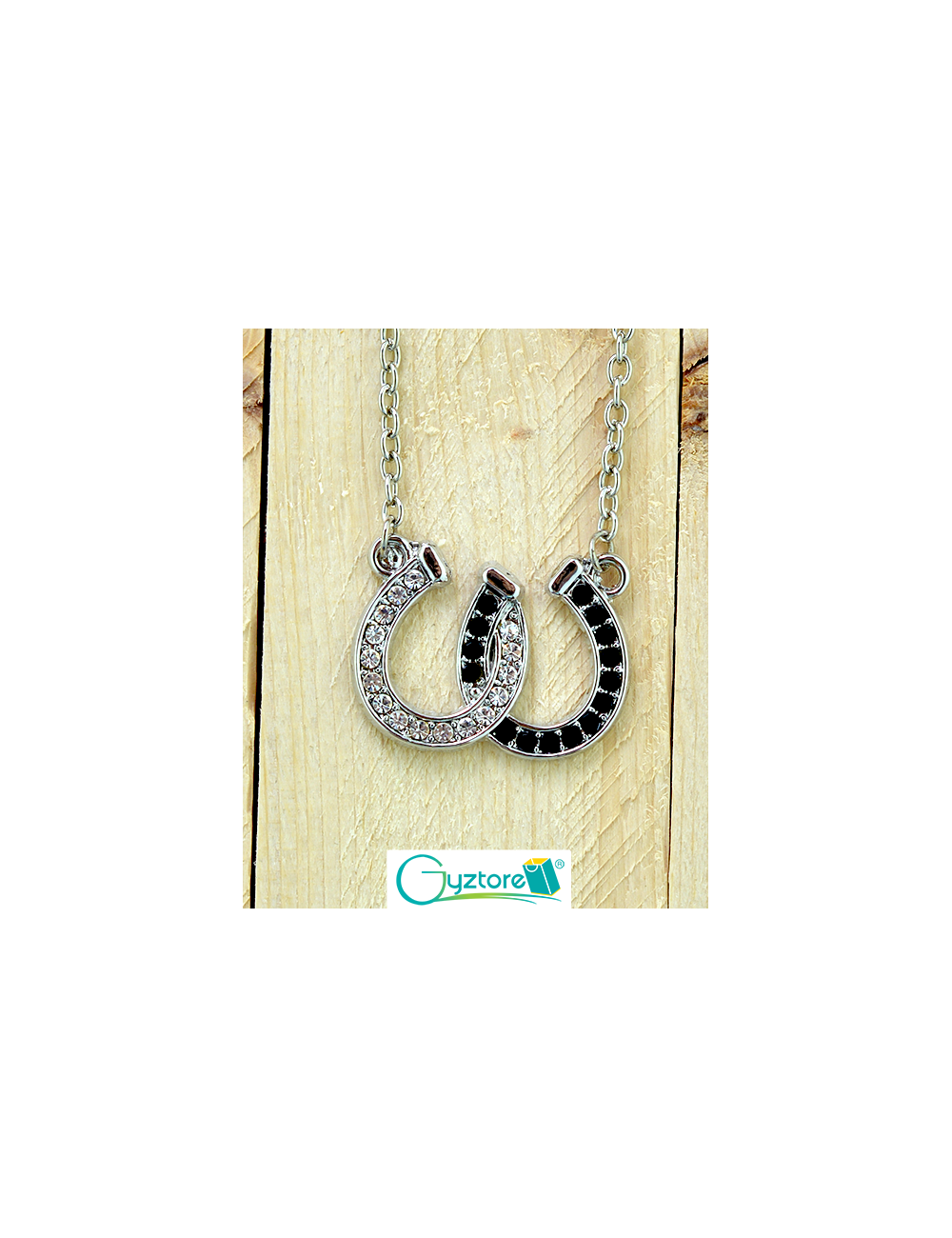 Collar de herradura con brillantes Collar de herradura con brillantes