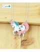 Collar de unicornio con escarcha