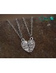Collar retro BFF doble