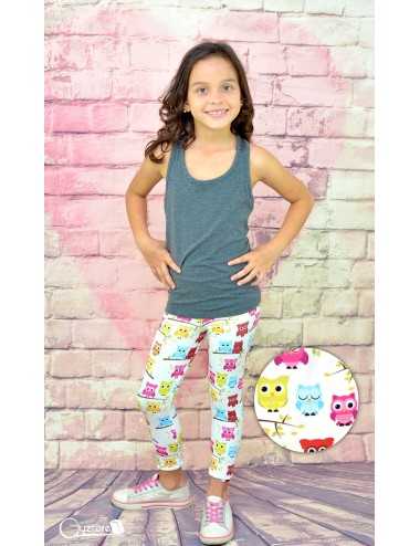 Licras para niñas diseño Búhos