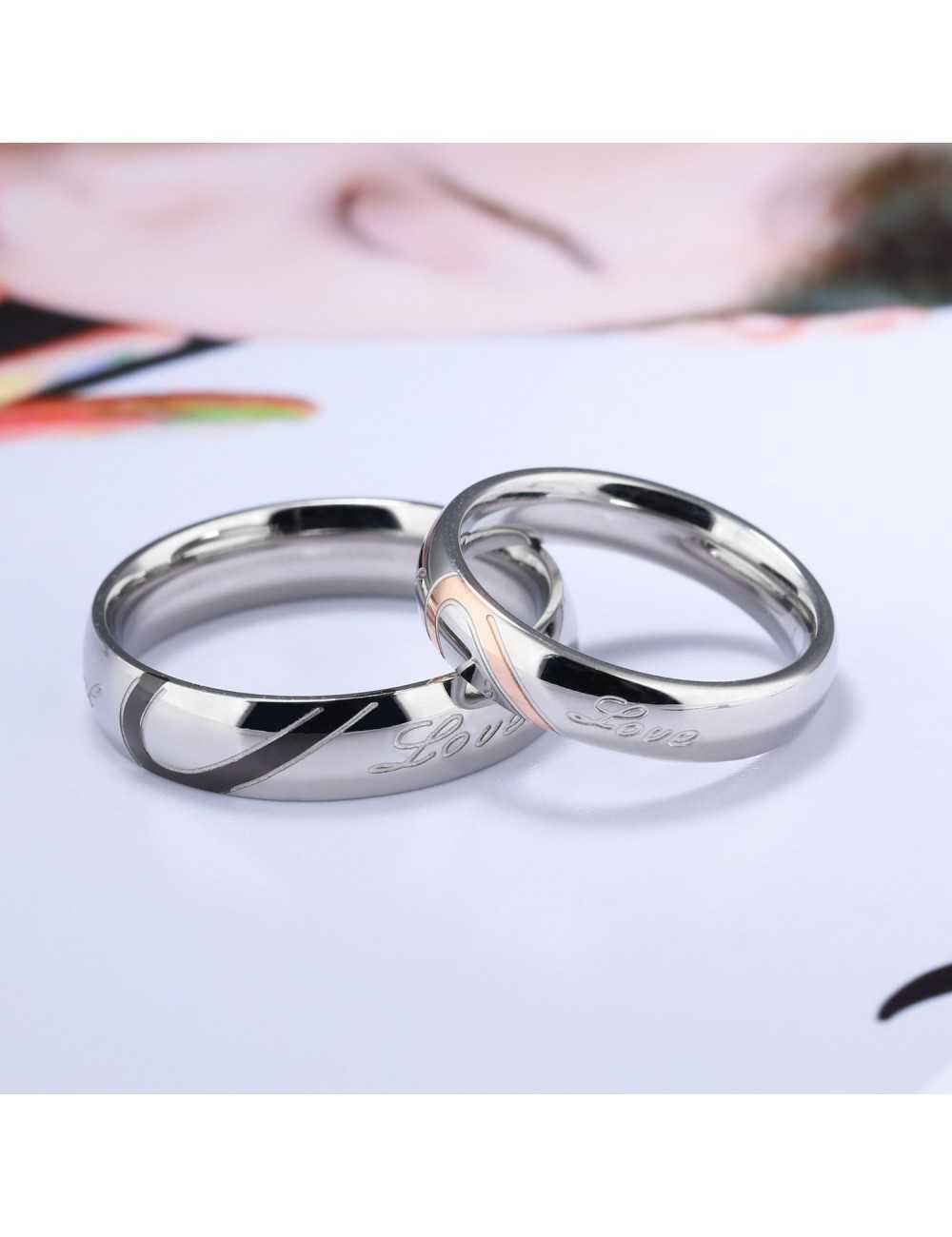 Anillo para mujer de Acero "Real Love"