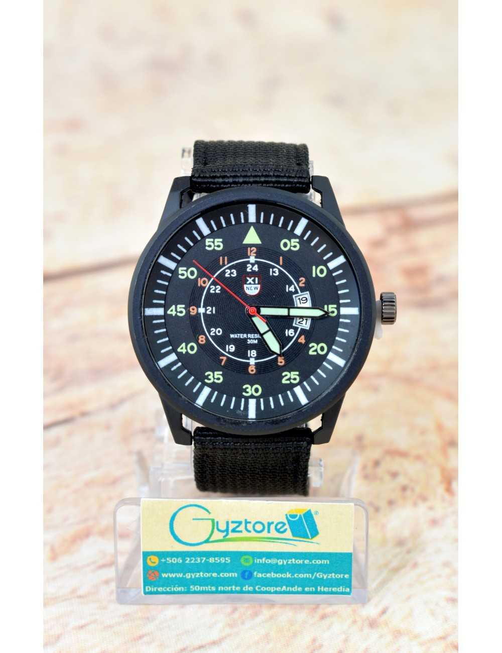 Reloj Militar Luminoso Faja de Nylon