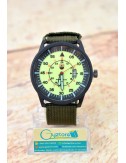 Reloj Militar Luminoso Faja de Nylon