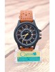 Reloj Casual Cafe con Calendario Giratorio