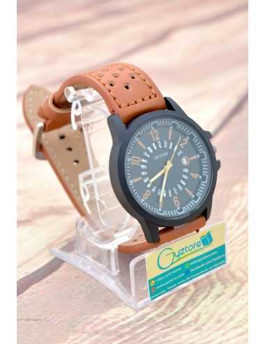 Reloj Casual Cafe con Calendario Giratorio