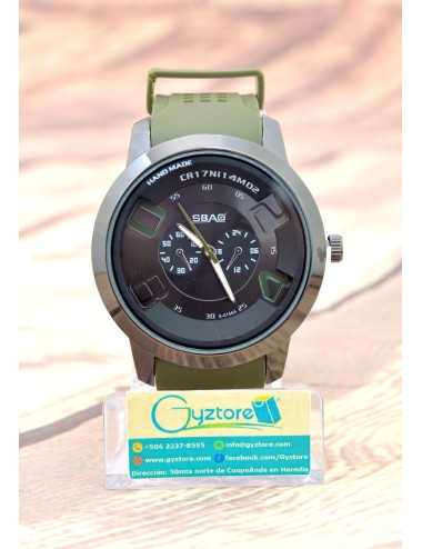 Reloj Verde Muzgo Deportivo Carátula Redonda