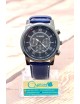 Reloj Casual Azul Carátula Negra