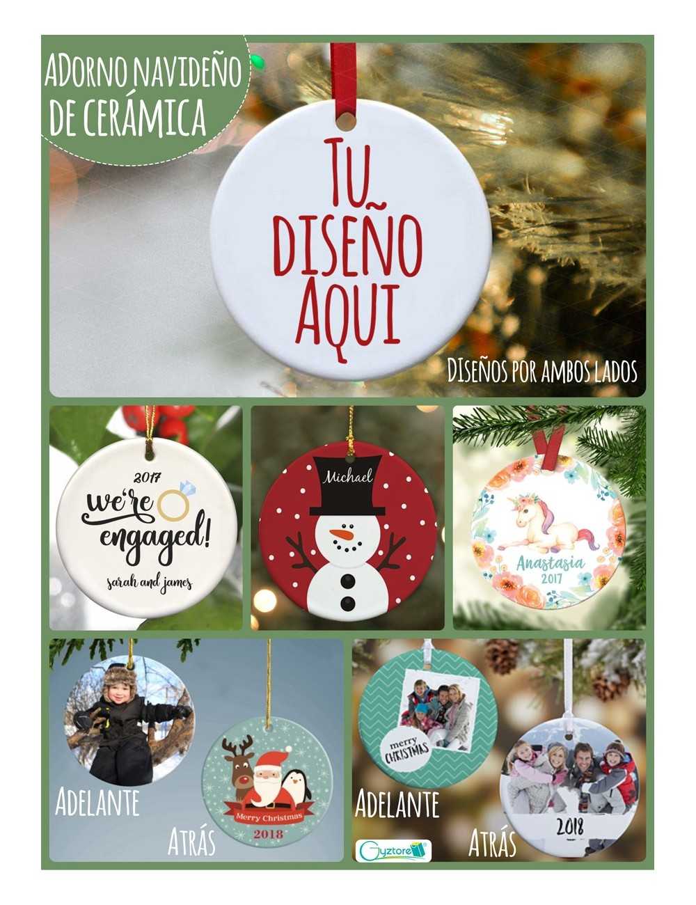 Adorno Navideño de Cerámica