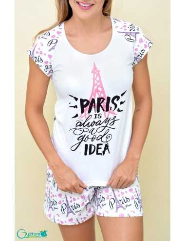 Pijamas "Paris is always a good idea"