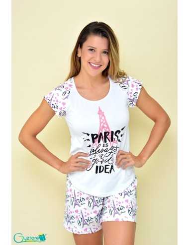 Pijamas "Paris is always a good idea"