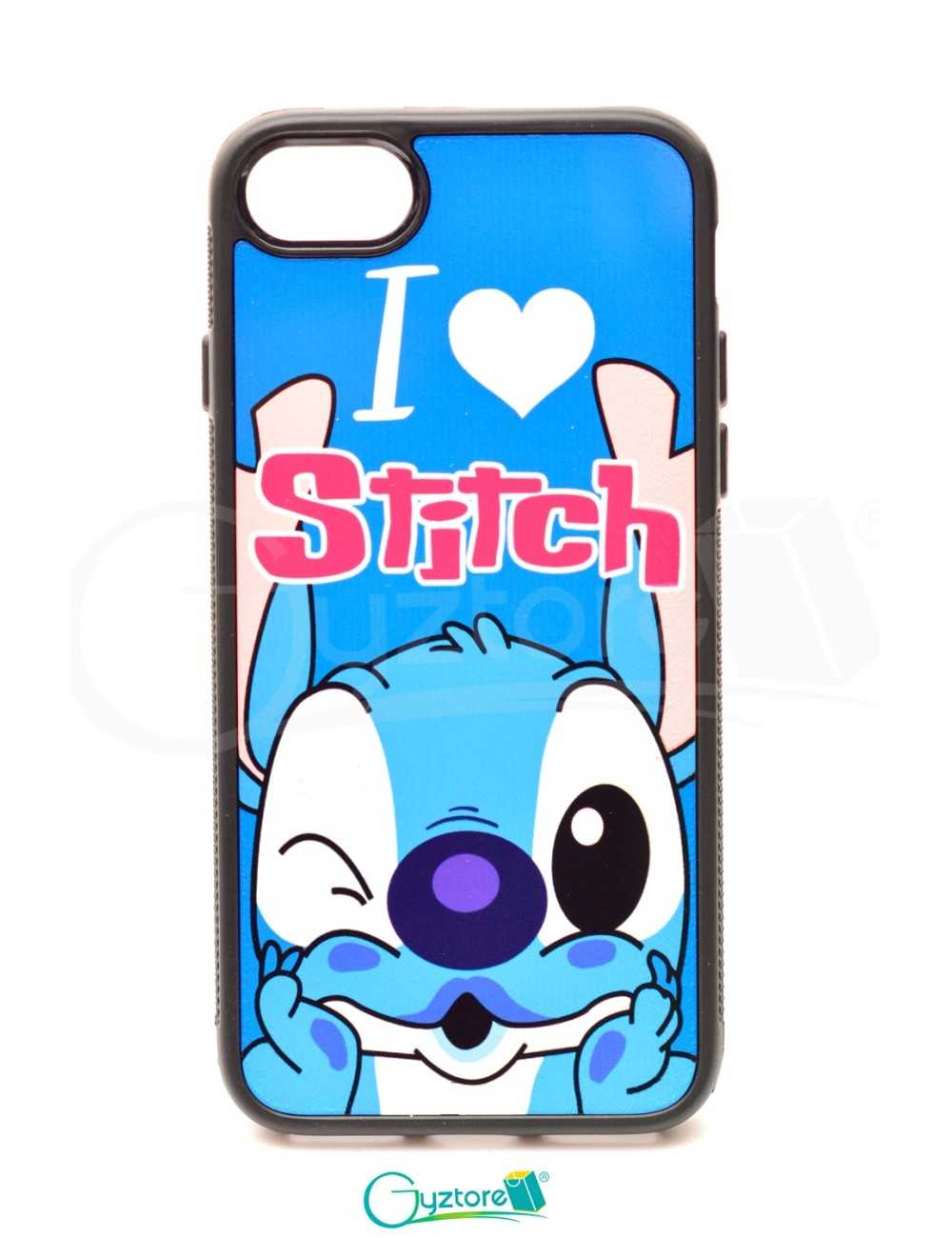 Estuche para celular diseño Stitch